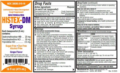 Histex DM NF.jpg Label - Histex DM NF